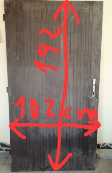 Zateplené vchodové dvere - 2