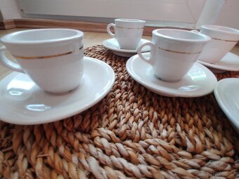 Porcelanove salky s podsalkou, na espresso / kotyogo - 2