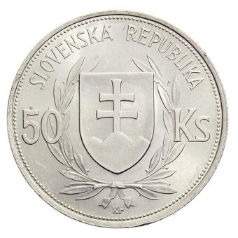 Predám mincu Slovenská republika 50 Ks 1944 - 2