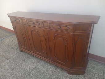 Starožitná, rustikální komoda, nábytek z masívu - 2
