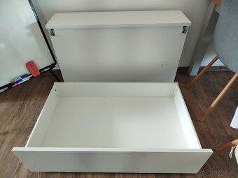 Zásuvky MALM biele 2 ks Ikea - 2