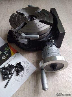 Otočný stôl 150mm, vertikálne aj horizontálne upnutie - 2
