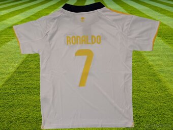 detský dres Cristiano Ronaldo – Al Nassr biely 25/26 - 2