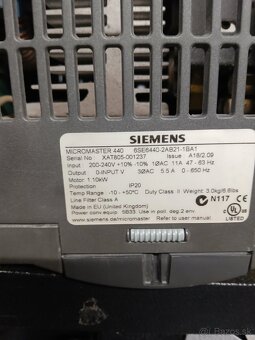 Frekvenčný menič Siemens 440 - 2