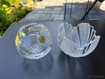 krištáľ - krištáľové nádoby, misy - nové bez poškodenia - 2