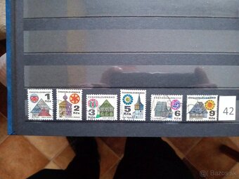 Poštové známky č.435 - ČESKOSLOVENSKO III - 18 sérií - 2