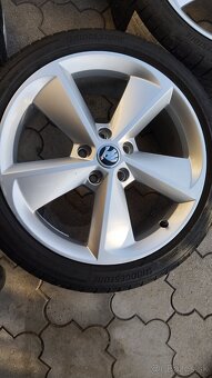 SADA ALU DISKOV SKODA  BORBET 5X112 225/40R18 - 2