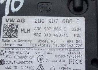 radar VW AUDI SEAT SKODA 2Q0907686e - 2
