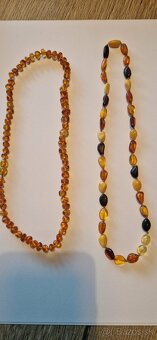 Jantárový náhrdelník 45cm - 2