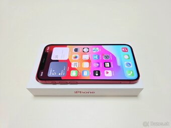 APPLE IPHONE 12 128GB RED,BATERKA 100% - 2