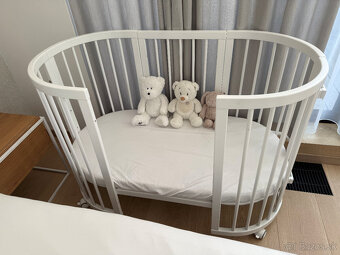 LevinFelin Detská rastúca postieľka SMART BED 9v1 biela - 2