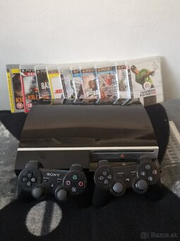 Ps3 Fat, 2 ovládače, hry - 2