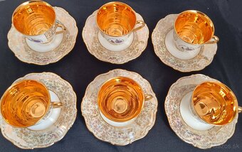 Karlovarský porcelán Rokoko zlatený - 2