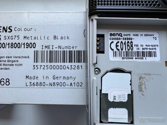 Siemens SXG75 Slovenčina - 2