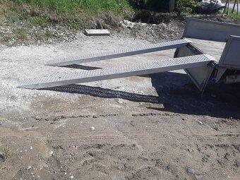 Predam Najazdy Rampy Kolaje Lyziny pre minibager traktor. - 2