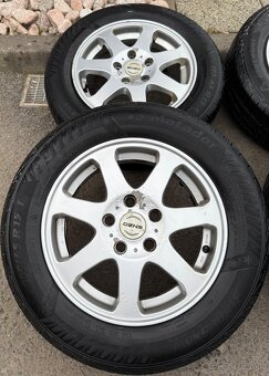 Elektrony 5x112 r15 s pneu 195/65 r15 zimne - 2