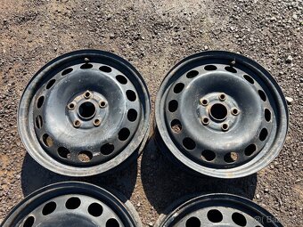 Predám plechové disky 5x112 R16 6J ET50 originál Audi A3 8P - 2