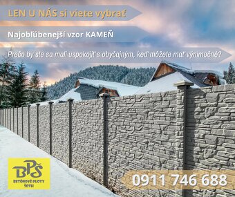 Certifikované betónové ploty - 2