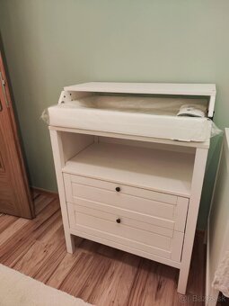 Prebaľovaci pult IKEA Sundvik + podložka - 2