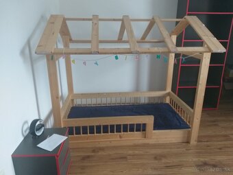 Detská postielka, domčeková postiela - 2