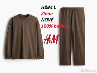 Pyžamo (Tričko + Nohavice) HM, Mikina s Bočnými prúžkami HM - 2