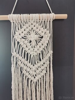 Macrame - závesná dekorácia - 2
