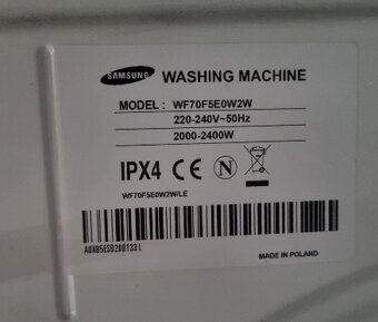 Práčka na náhradné diely - 2