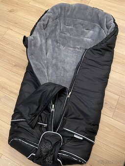 Fusak little angel čierny/šedý 100x50 - 2