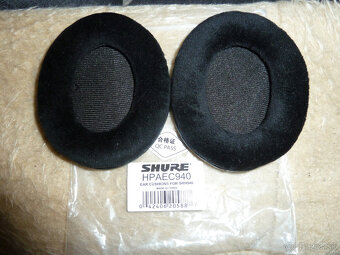 Predám nové náušníky na slúchadlá Shure SRH940 - 2