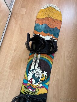 Snowboard Nitro runway 142 cm - 2
