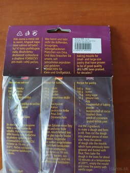 Formičky na pečivo - 2