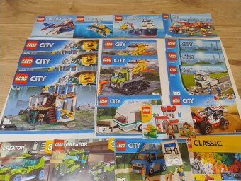 LEGO originál návody – City, Creator, Batman, Ninjago - 2