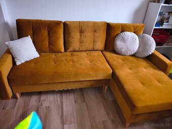 Predám nový nevyužívaný gauč - 2