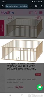 Detska ohradka + hracia podlozka - 2