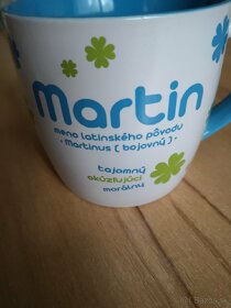 Šálka s menom Martin - 2