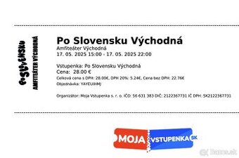 2 lístky Po Slovensku - Východná - 2