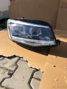 xenon bi-xenon vw caddy 15- svetlo pravy led prave - 2
