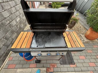 Predám plynový gril CAMPINGAZ 3series Woody L - 2