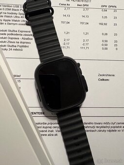 Apple Watch Ultra 2 49mm – Black Titanium + Ocean Band + Spi - 2