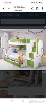 Poschodová posteľ - 2