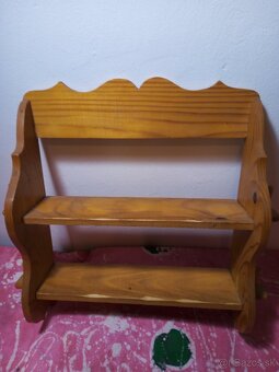 Drevená polička - 2