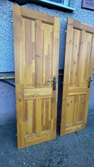 Dvere z masívneho dreva 60cm - 2