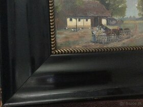 Starý obraz- maďarsko - 2