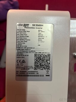 Predám striedač k fotovoltike Solar Edge - 2