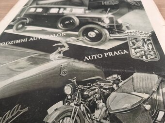 Pestrý týden 18.október 1930 auto PRAGA - 2