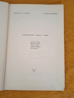 skriptá zo štatistiky v Geografii VŠ - 2