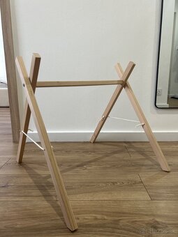 Drevená hrazdička pre bábatka - 2