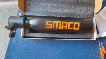 Scuba SMACO flaša,0.7L+respir.,8-15min,tesnenia - 2