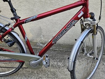 Hlinikovy odpruzeny bicykel simplon 28 - 2