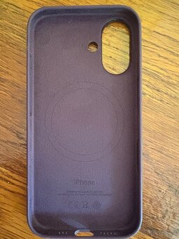 iPhone 16 Silicone Case Magsafe Plum - 2